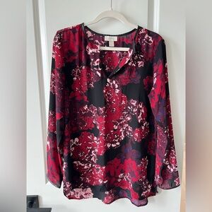 LOFT Long Sleeve Blouse